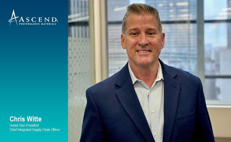 Ascend Appoints Witte As Senior VP And Chief Integrated Supply Chain ...